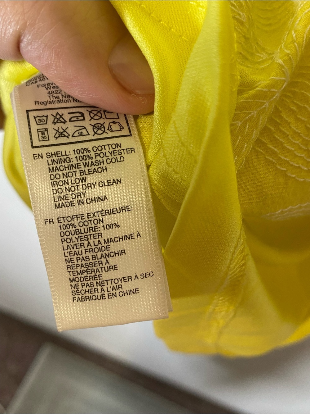 Forever 21 Yellow Floral Embroidered Sundress Cottagecore Lemoncore M Preppy - Picture 9 of 12